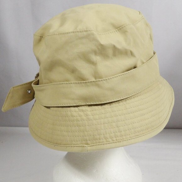 GAP Vintage Khaki Beige Bucket Hat with Buckle Size M/L - Picture 3 of 6